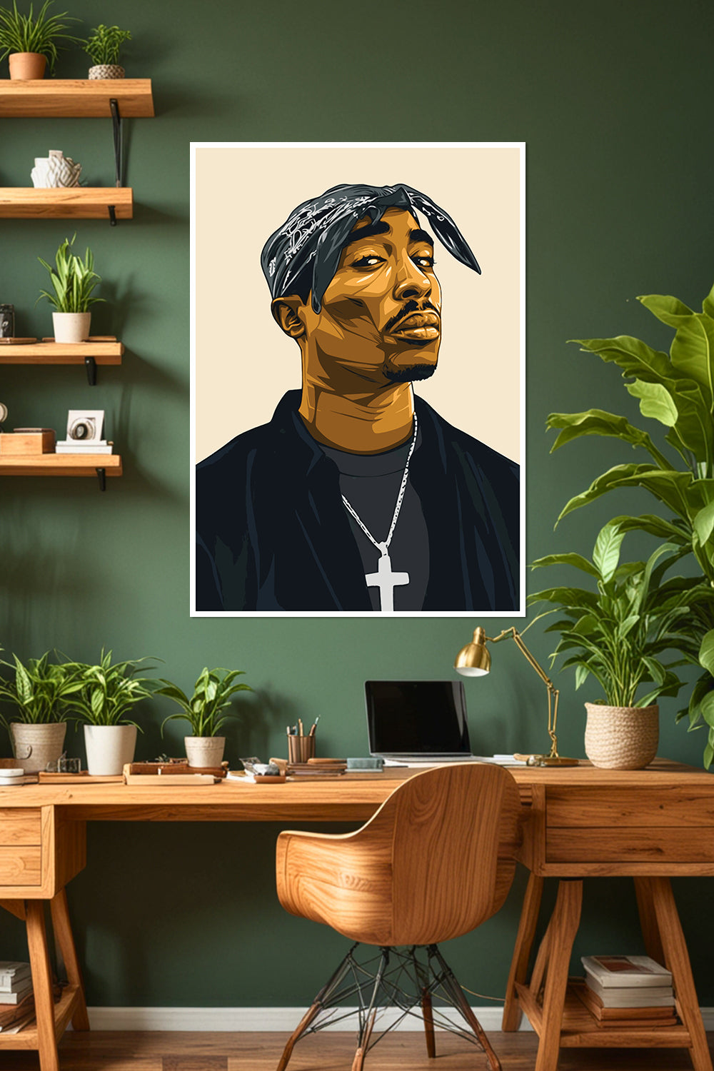 Tupac Shakur | Iconic Hip-Hop | Music Poster
