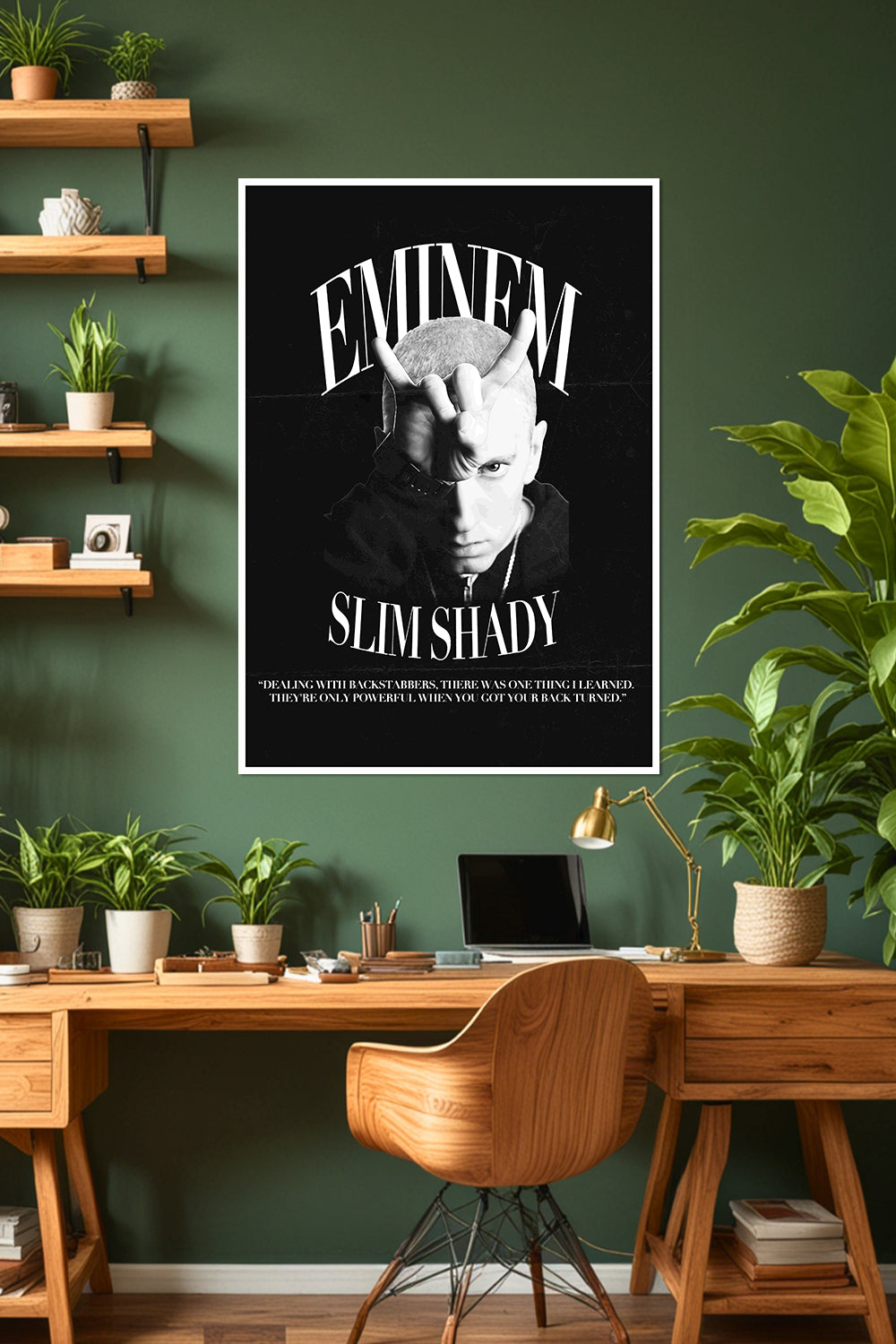 Eminem | Slim Shady | Marshall Mathers | Rap God | Music Poster