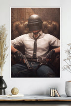 PUBG Poster | Battle Royale Plalyground | BGMI | Game Poster
