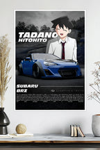 Tadano Hitohito | Subaru BRZ | Car Poster