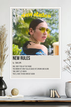 New Rules | Dua Lipa | Music Poster