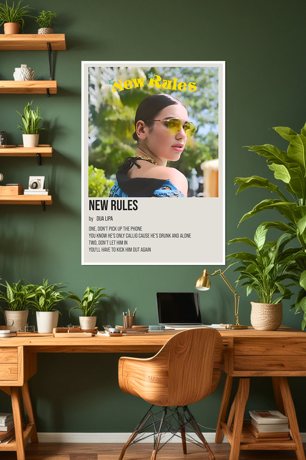New Rules | Dua Lipa | Music Poster