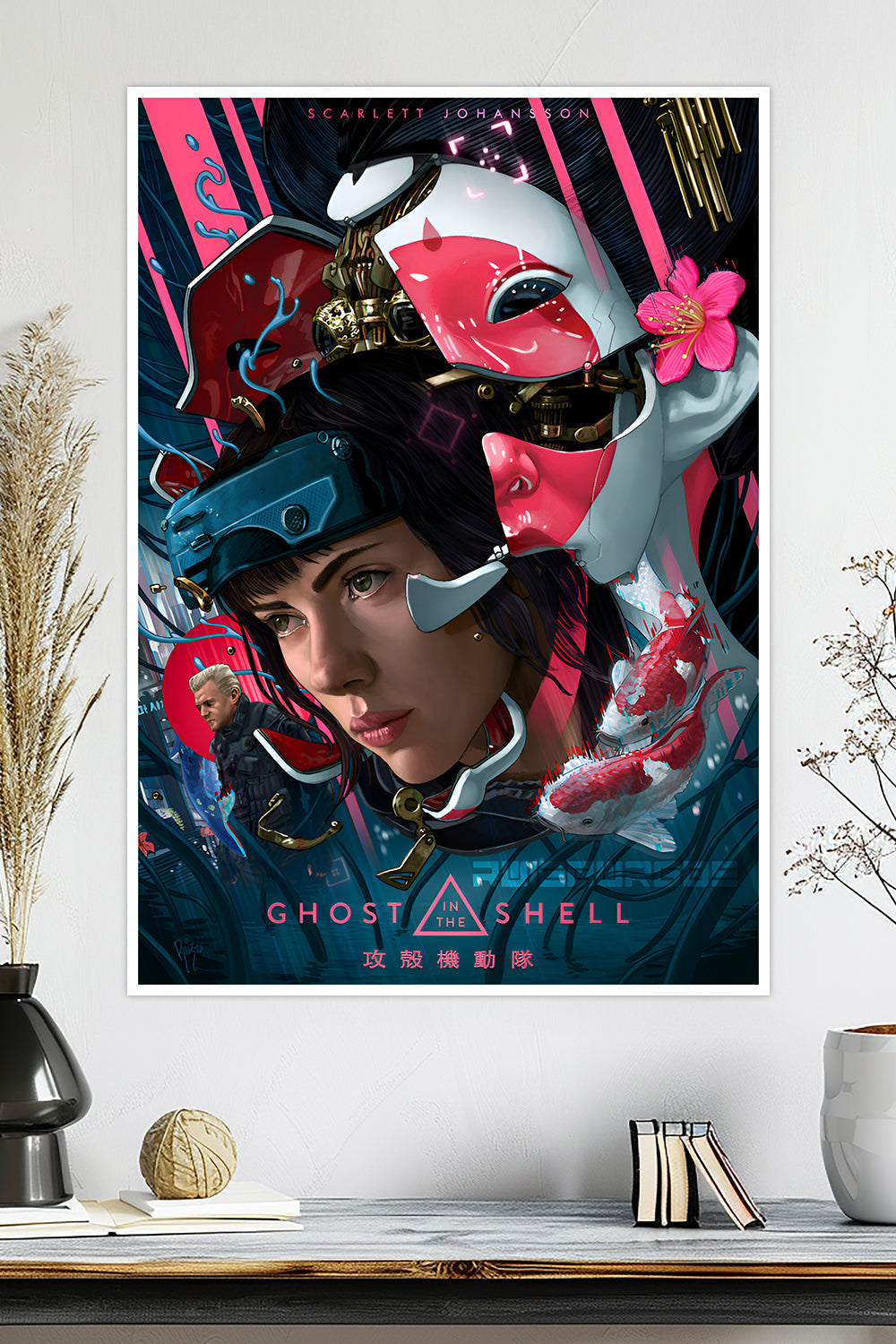 Ghost in the Shell | Scarlet Johansson Poster | Movie Poster