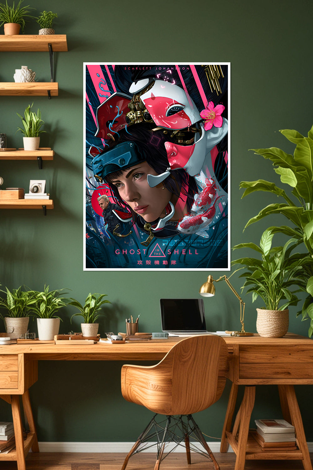 Ghost in the Shell | Scarlet Johansson Poster | Movie Poster