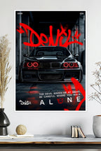 BMW E46 | "Devil" | Car Poster