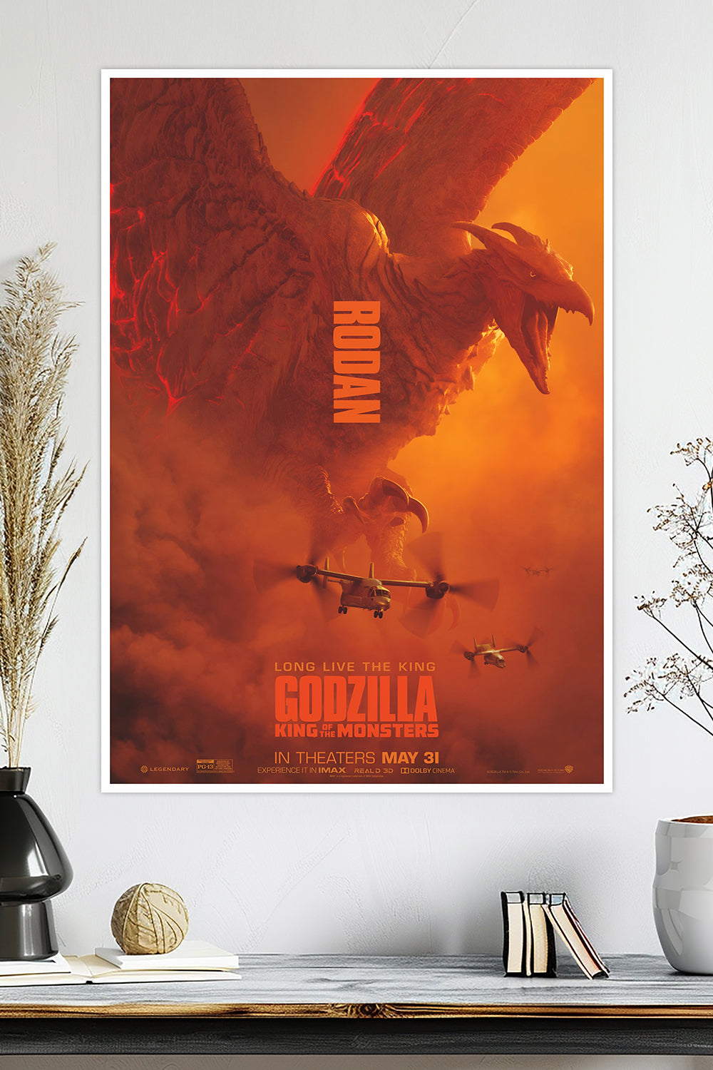 Godzilla: King of the Monsters | Rodan | Movie Poster