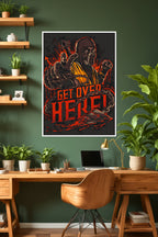 Scorpion "Get Over Here!" | Mortal Kombat | Game Poster
