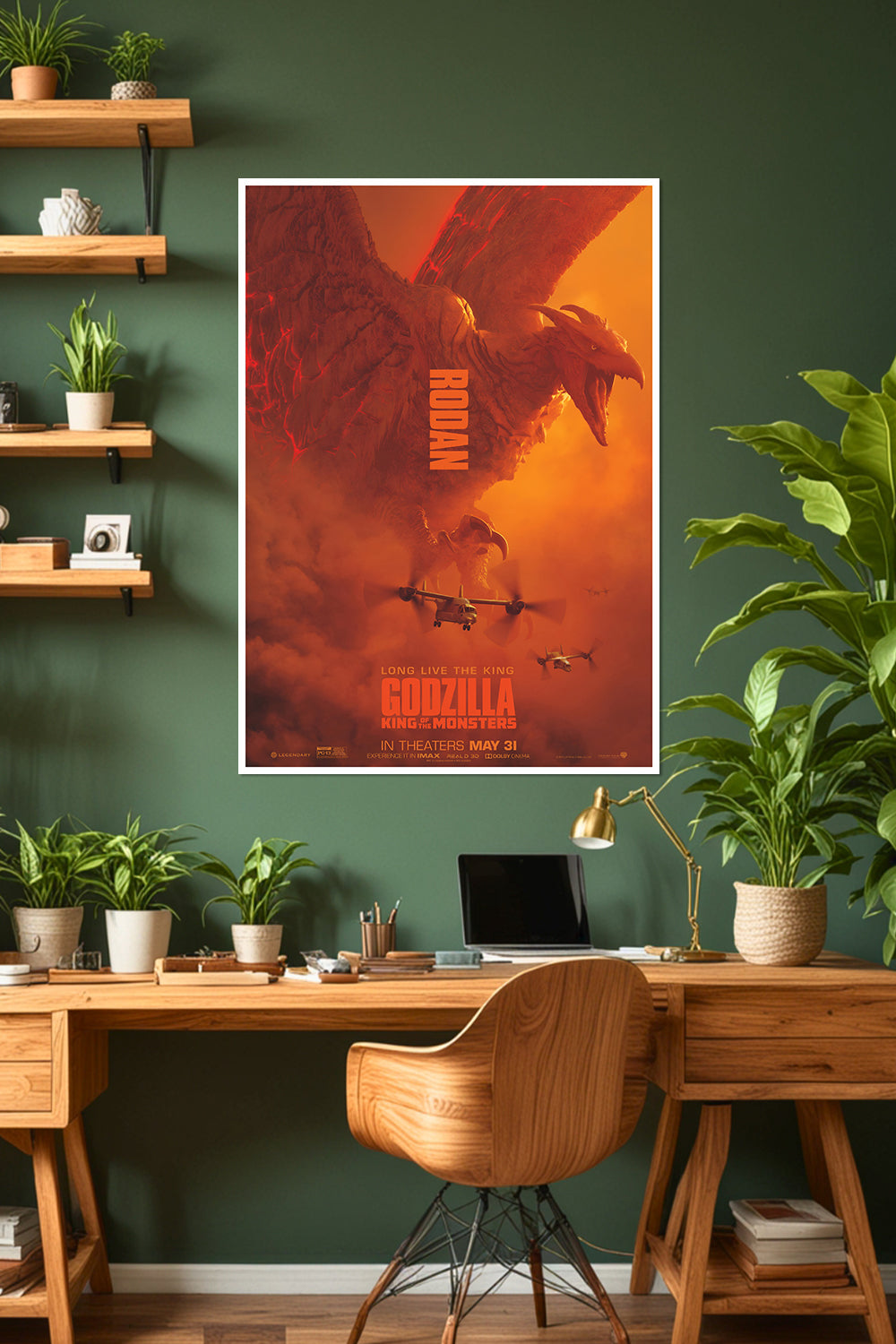 Godzilla: King of the Monsters | Rodan | Movie Poster