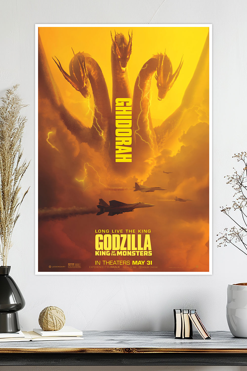 Godzilla: King of the Monsters | King Ghidorah | Movie Poster