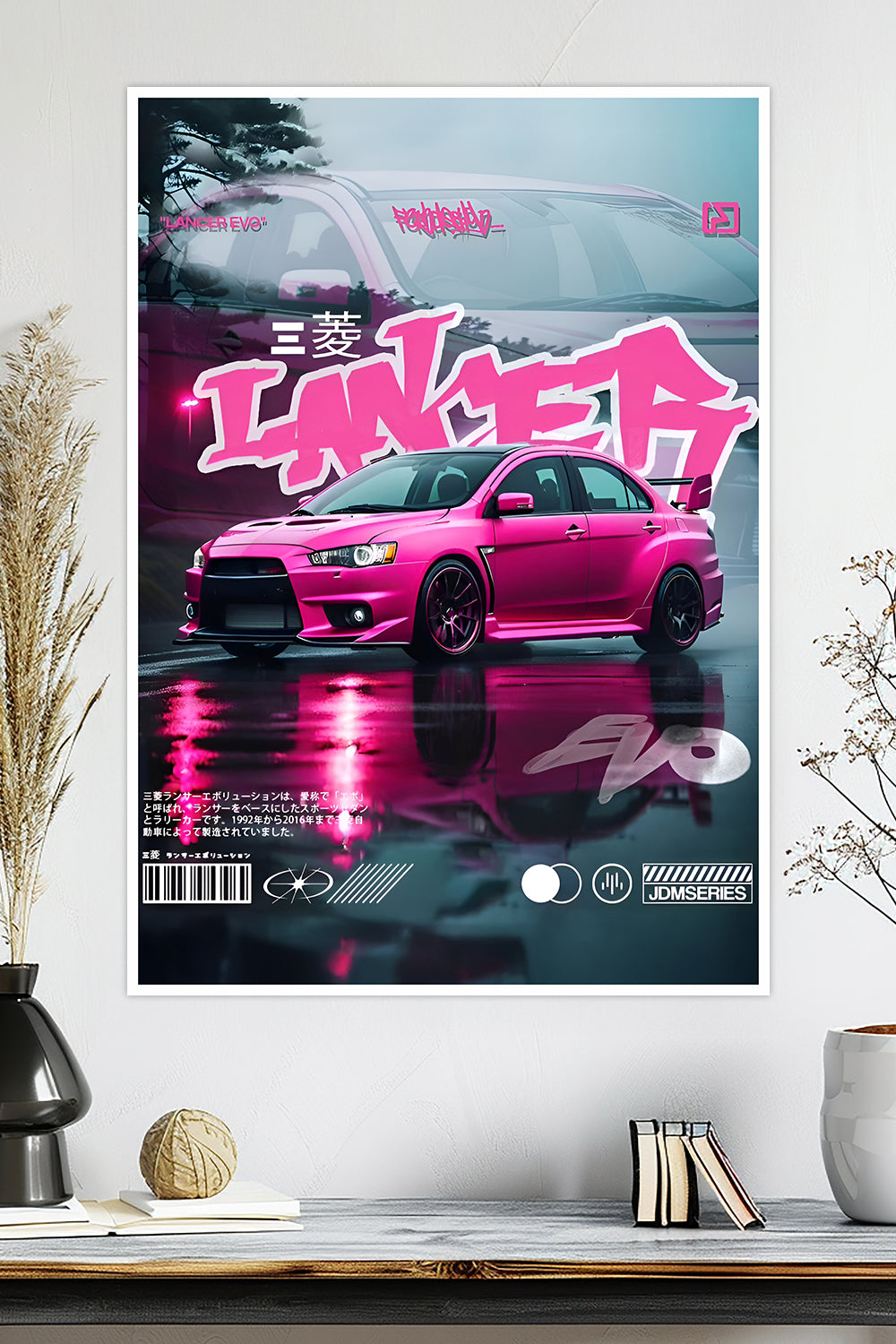Mitsubishi Lancer Evolution | Car Poster