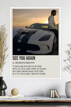 See You Again | Wiz Khalifa & Charlie Puth | Music Poster
