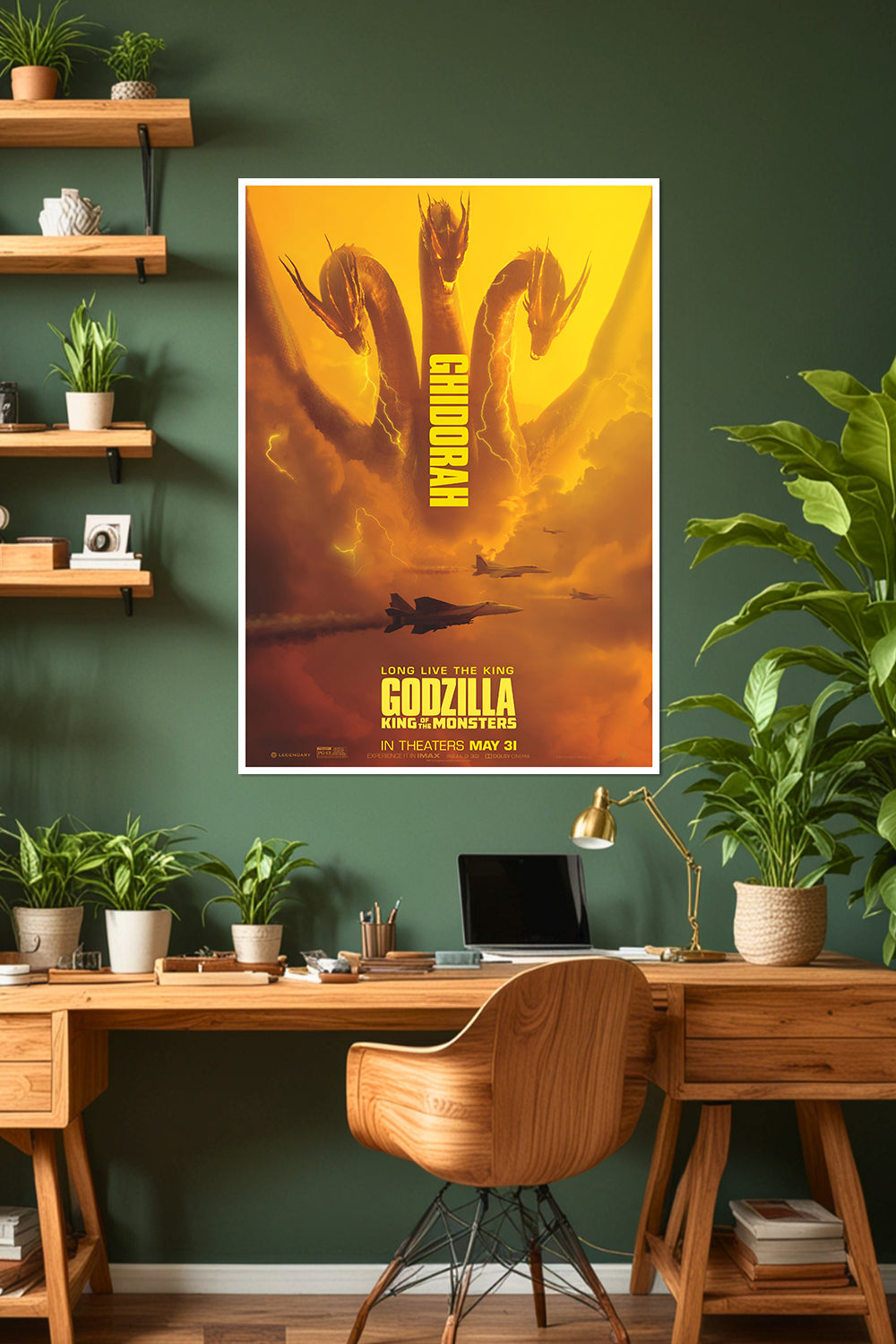 Godzilla: King of the Monsters | King Ghidorah | Movie Poster