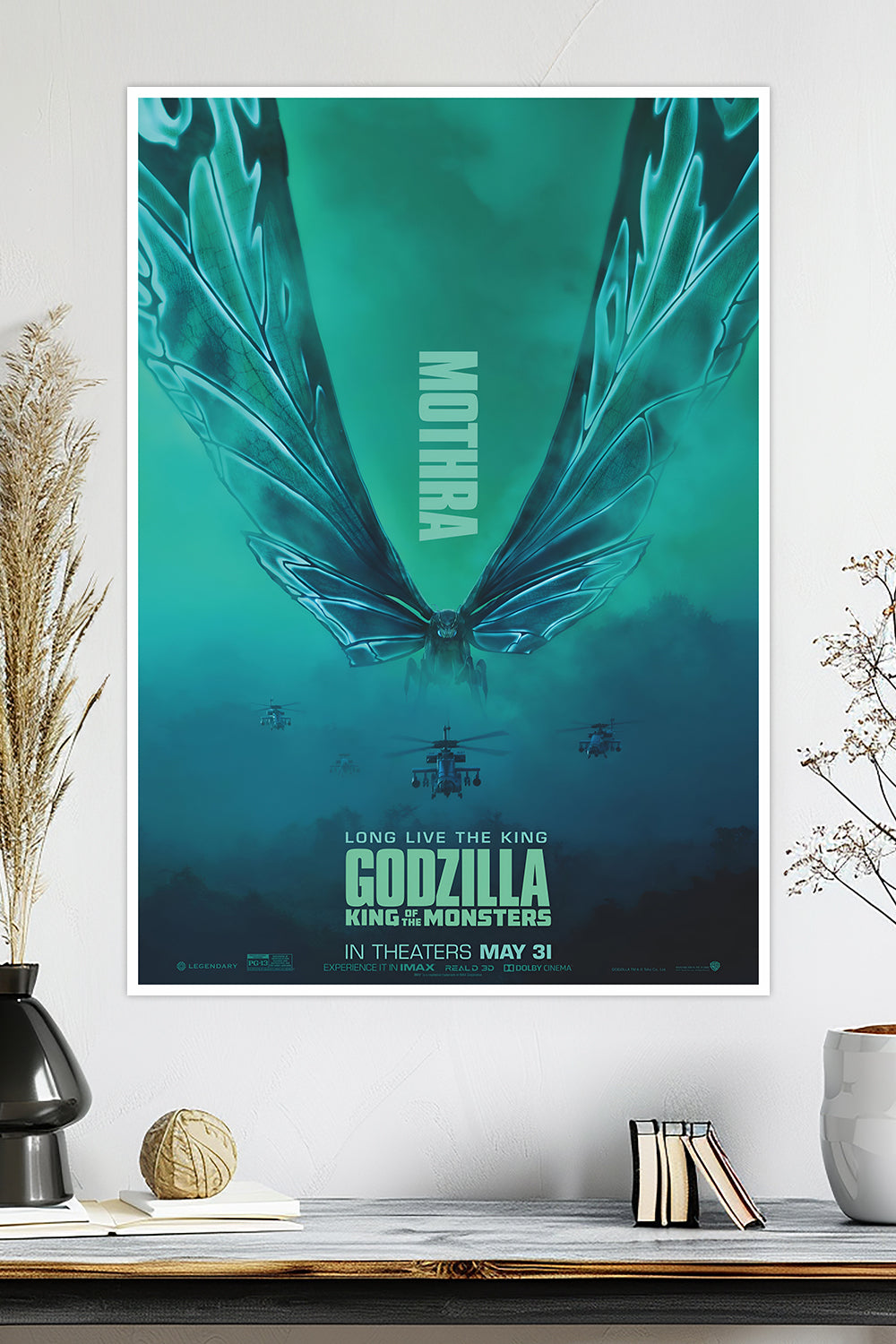 Godzilla: King of the Monsters | Mothra | Movie Poster