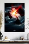Justice League Movie Poster | Batman, Superman, Wonder Woman, Flash, Aquaman, Cyborg | DC Poster