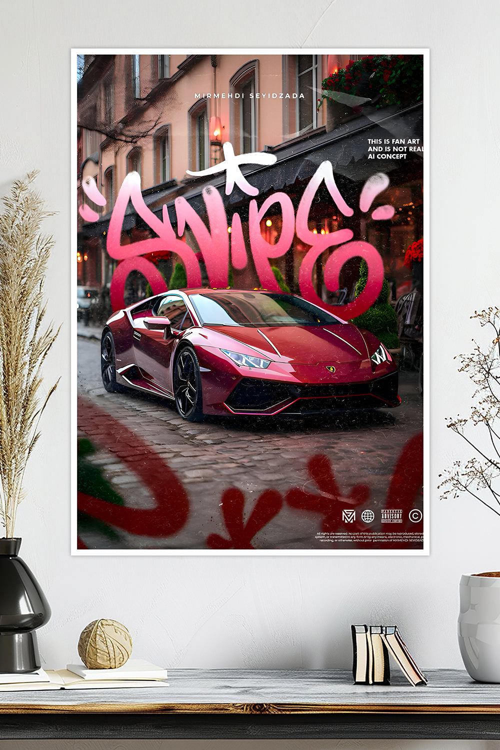 Lamborghini Huracán | Car Poster