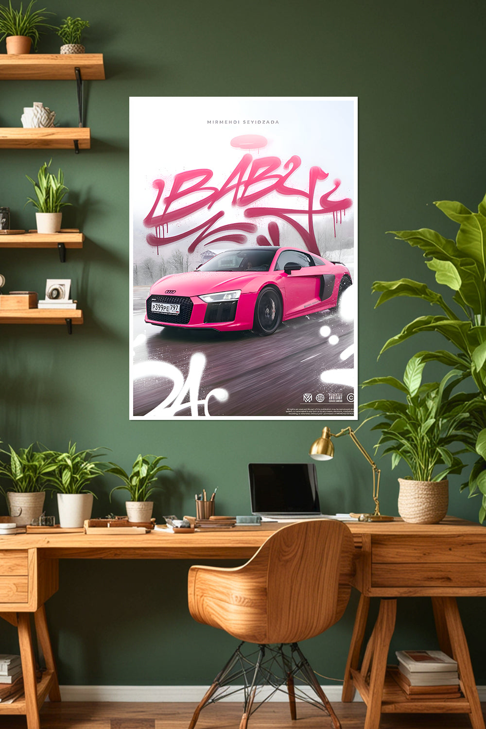 Audi R8 | AI Concept | Car Poster