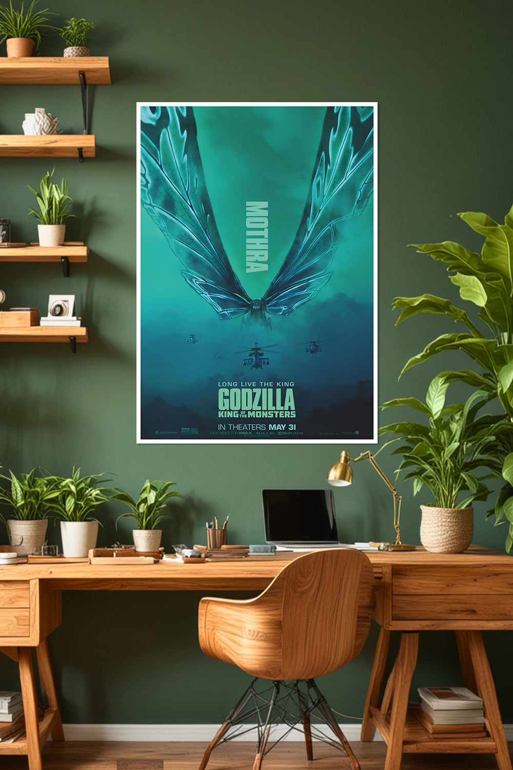 Godzilla: King of the Monsters | Mothra | Movie Poster
