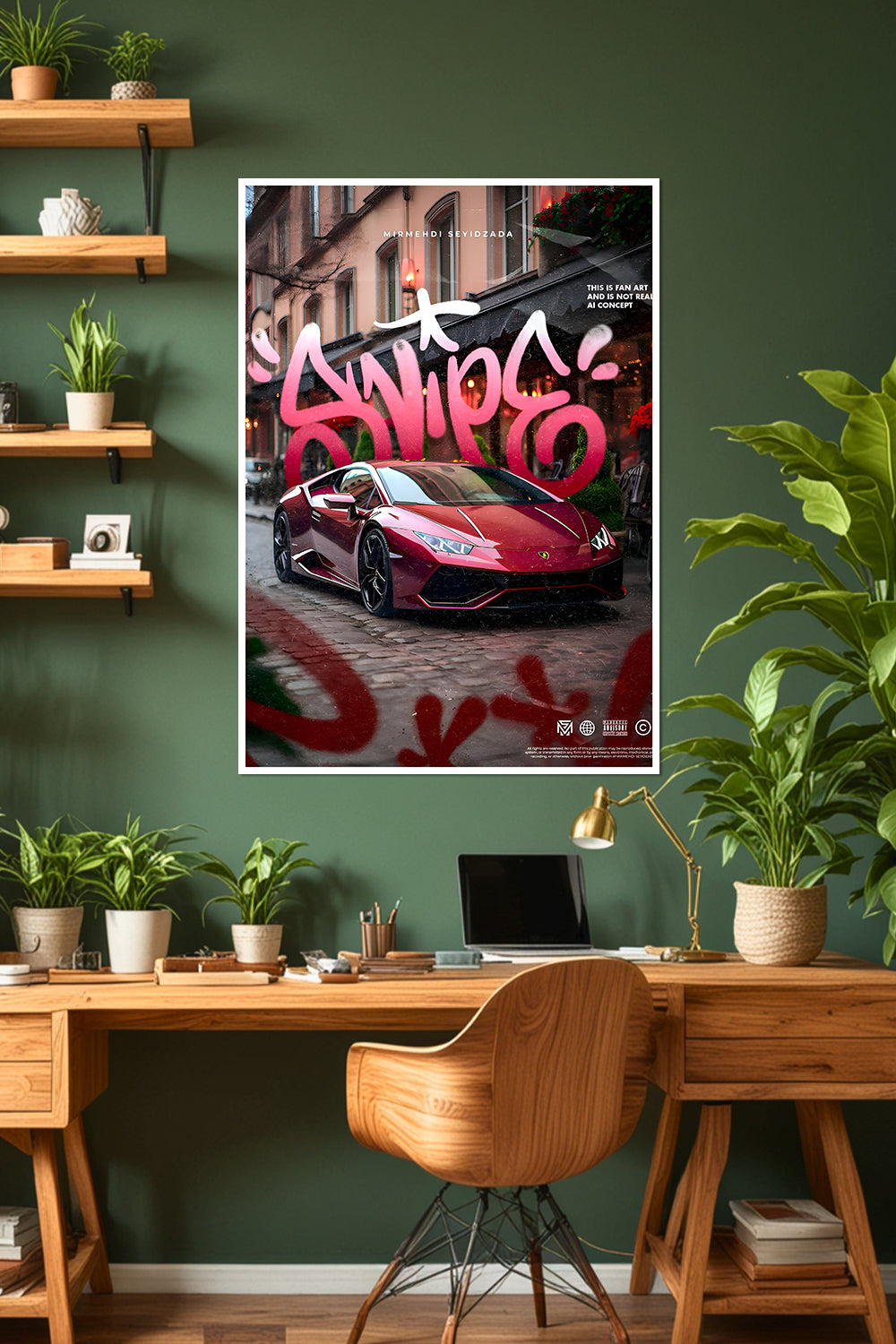 Lamborghini Huracán | Car Poster