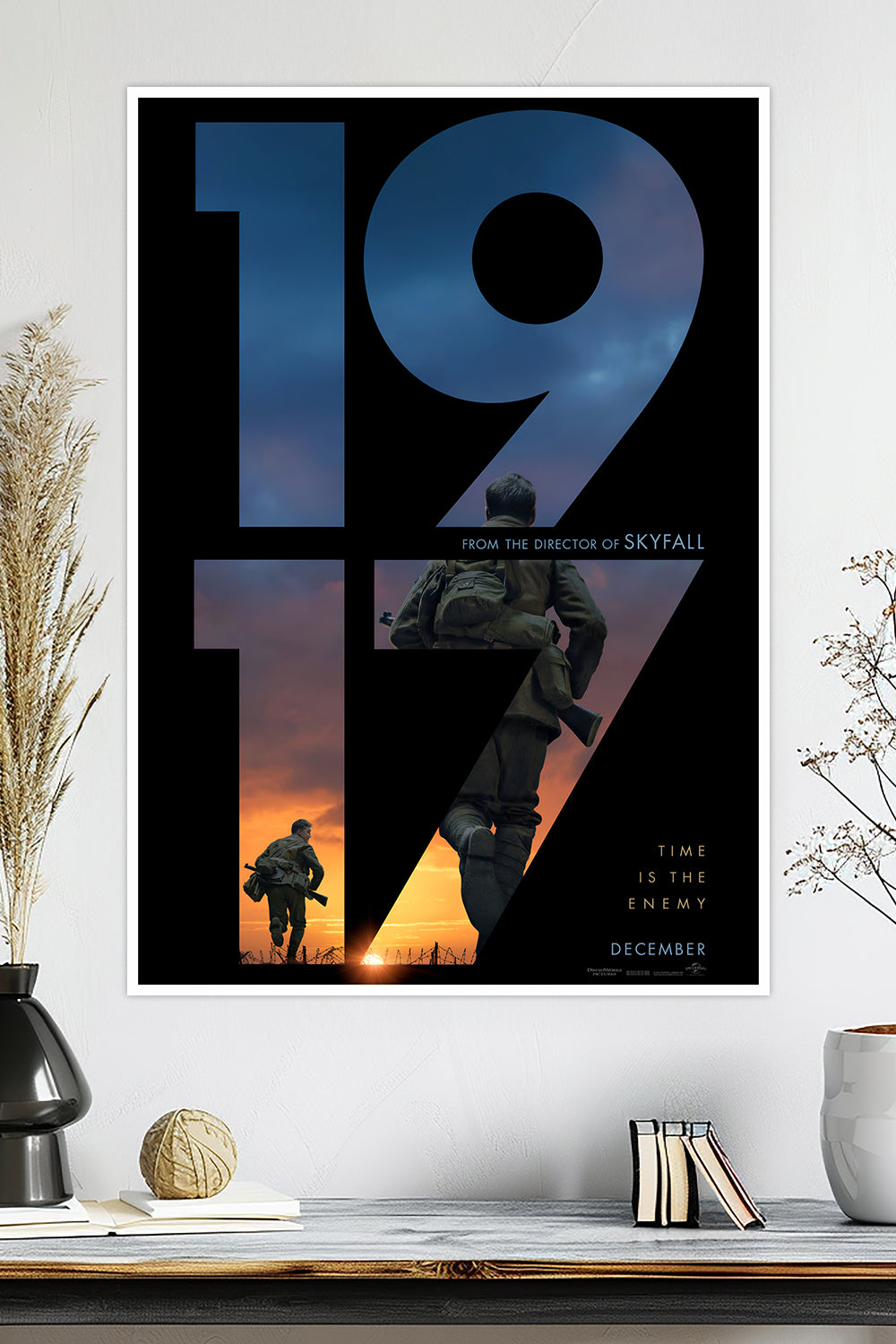 1917 | Time is the Enemy | Sam Mendes World War I | Movie Poster