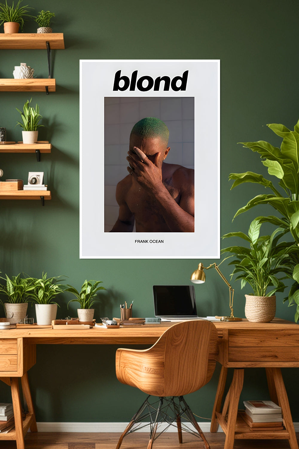 Frank Ocean | Blond Album Cover | Music Poster
