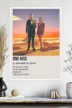 One Kiss | Calvin Harris & Dua Lipa | Music Poster