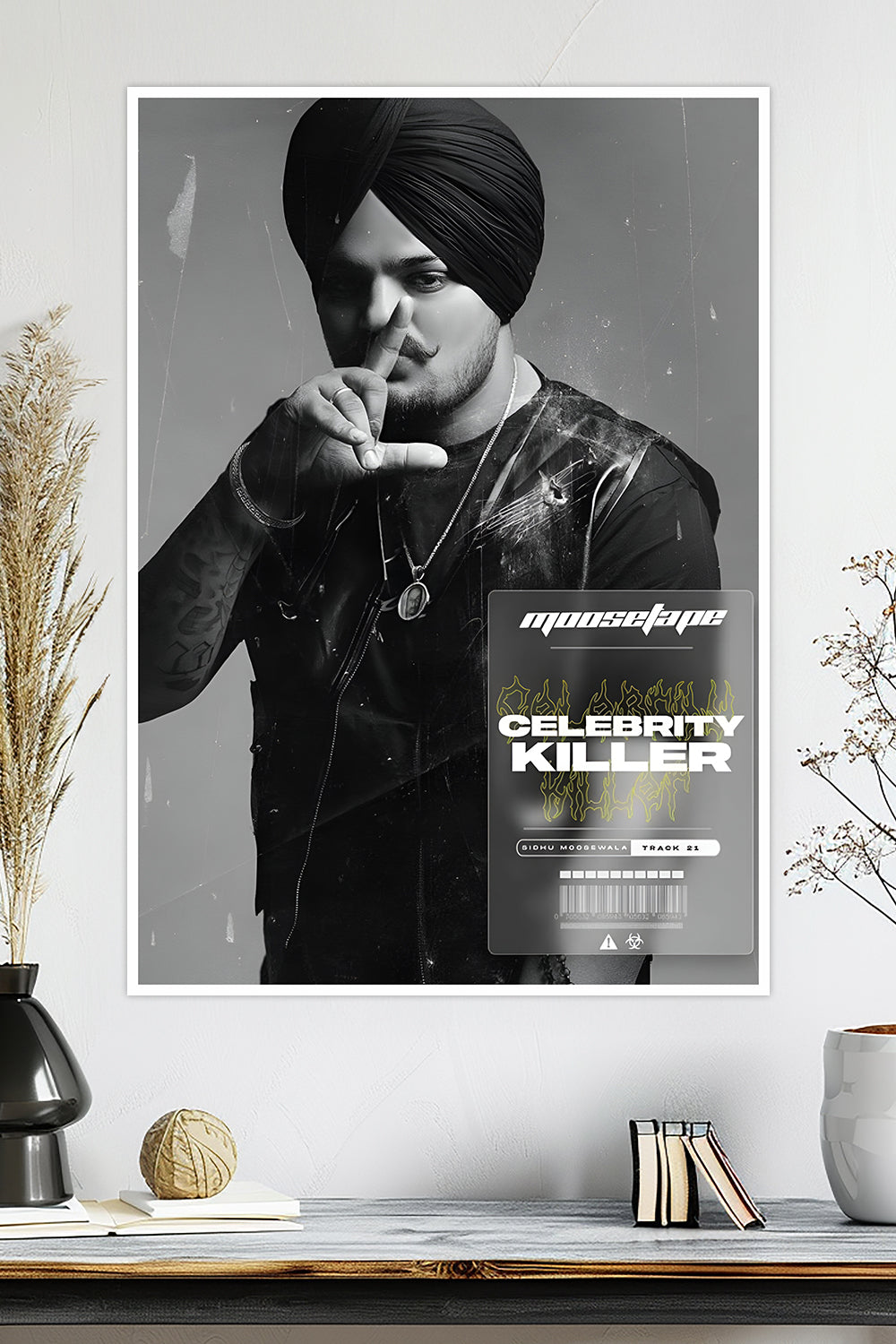 Sidhu Moosewala | Celebrity Killer | Music Poster