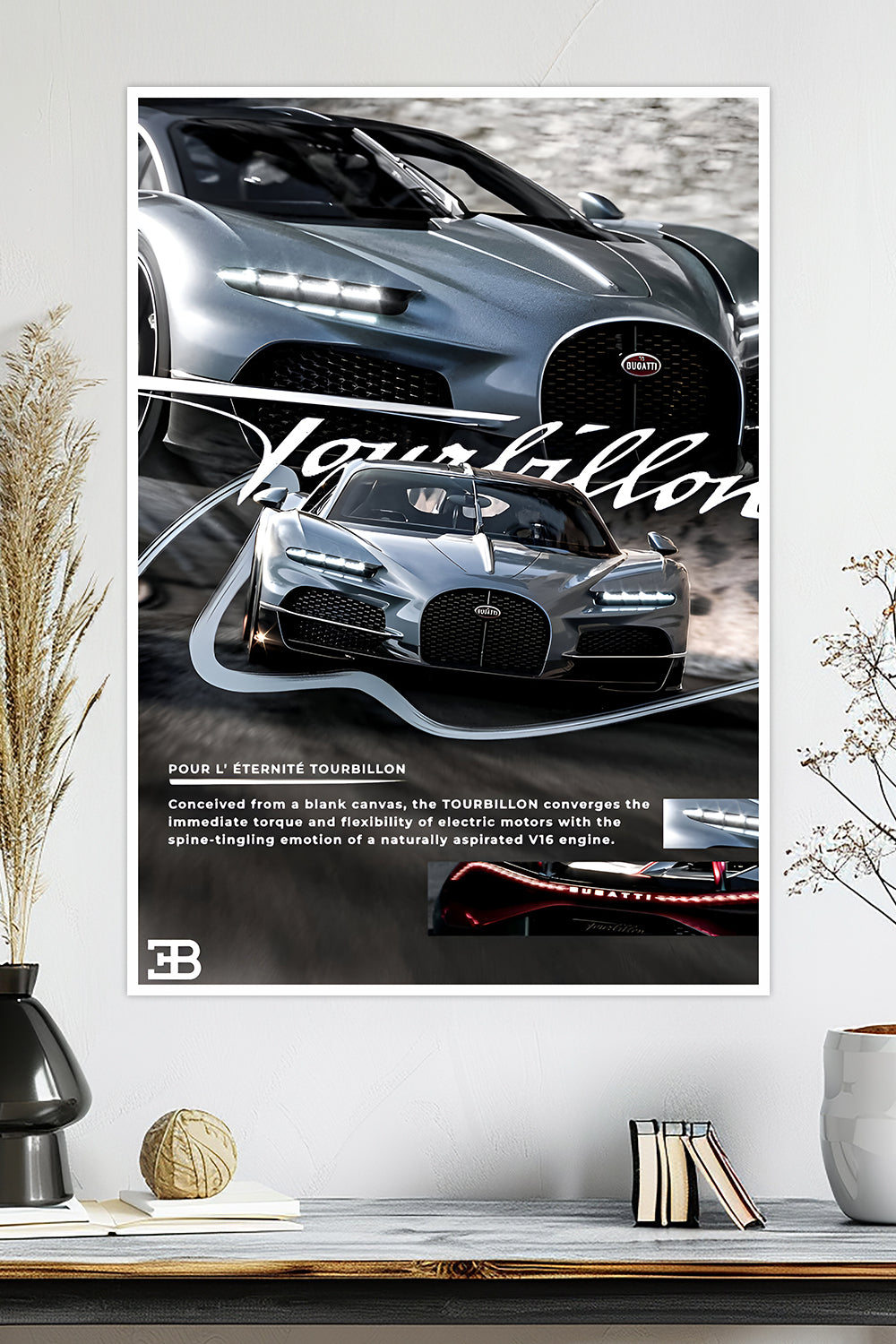 Bugatti Tourbillon | Hybrid Hypercar | Car Poster