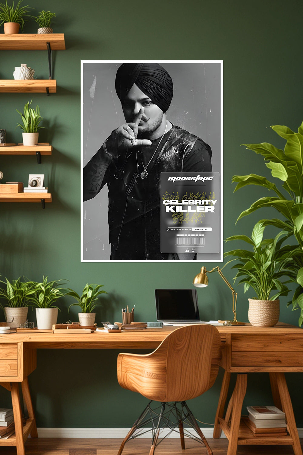 Sidhu Moosewala | Celebrity Killer | Music Poster