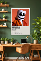 Marshmello | DJ | EDM | Music Poster