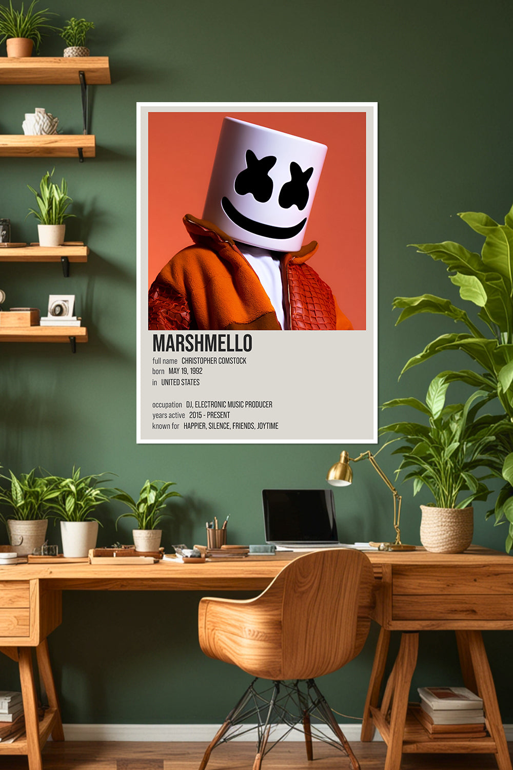 Marshmello | DJ | EDM | Music Poster