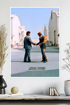 Pink Floyd Wish You Were Here Album Cover | Surreal Rock | Music Poster