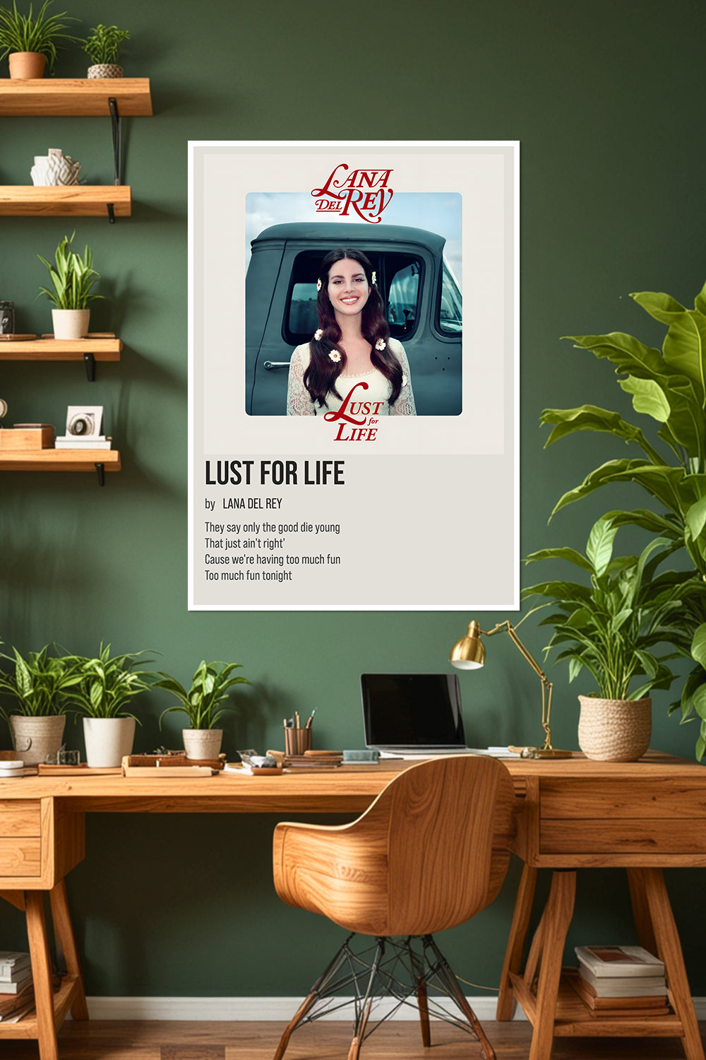 Lust for Life | Lana Del Rey | Music Poster