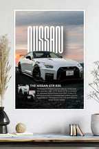 Nissan GT-R R35 | Car Poster