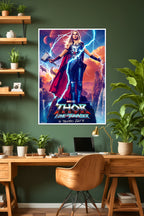 Jane Foster Mighty Thor | Love and Thunder | Marvel Poster