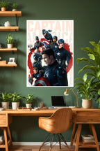 Captain America | Steve Rogers | Marvel Poster