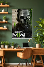 Call of Duty Modern Warfare II | Ghost Operator | Special Forces | Call of Duty | Game Poster