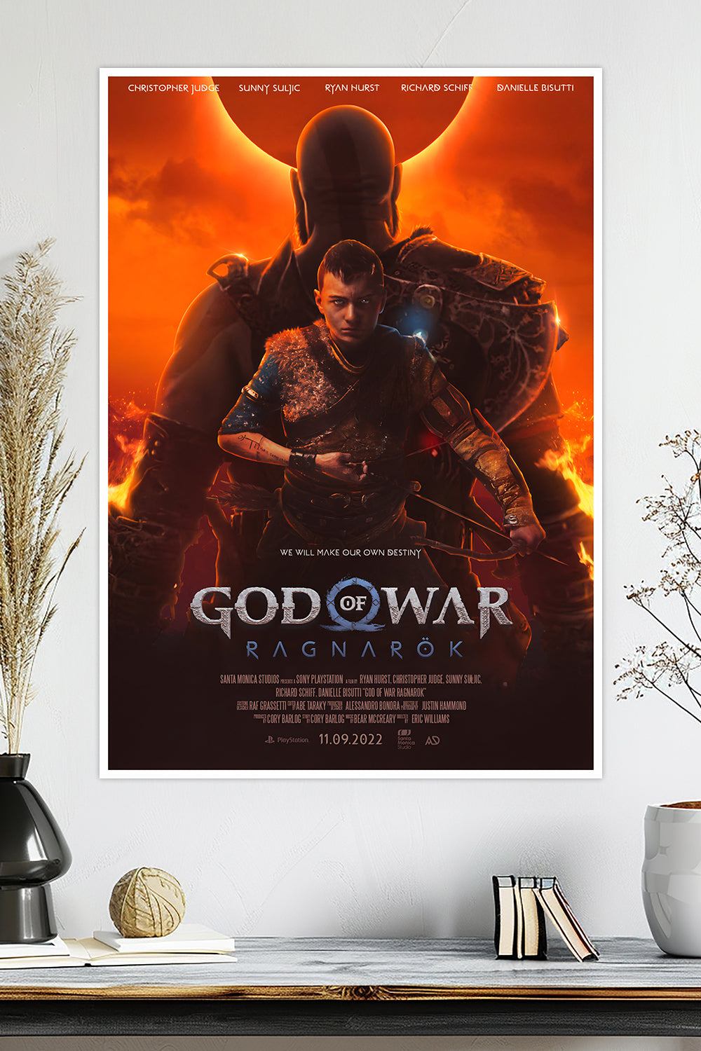 God of War | Kratos & Atreus | Game Poster