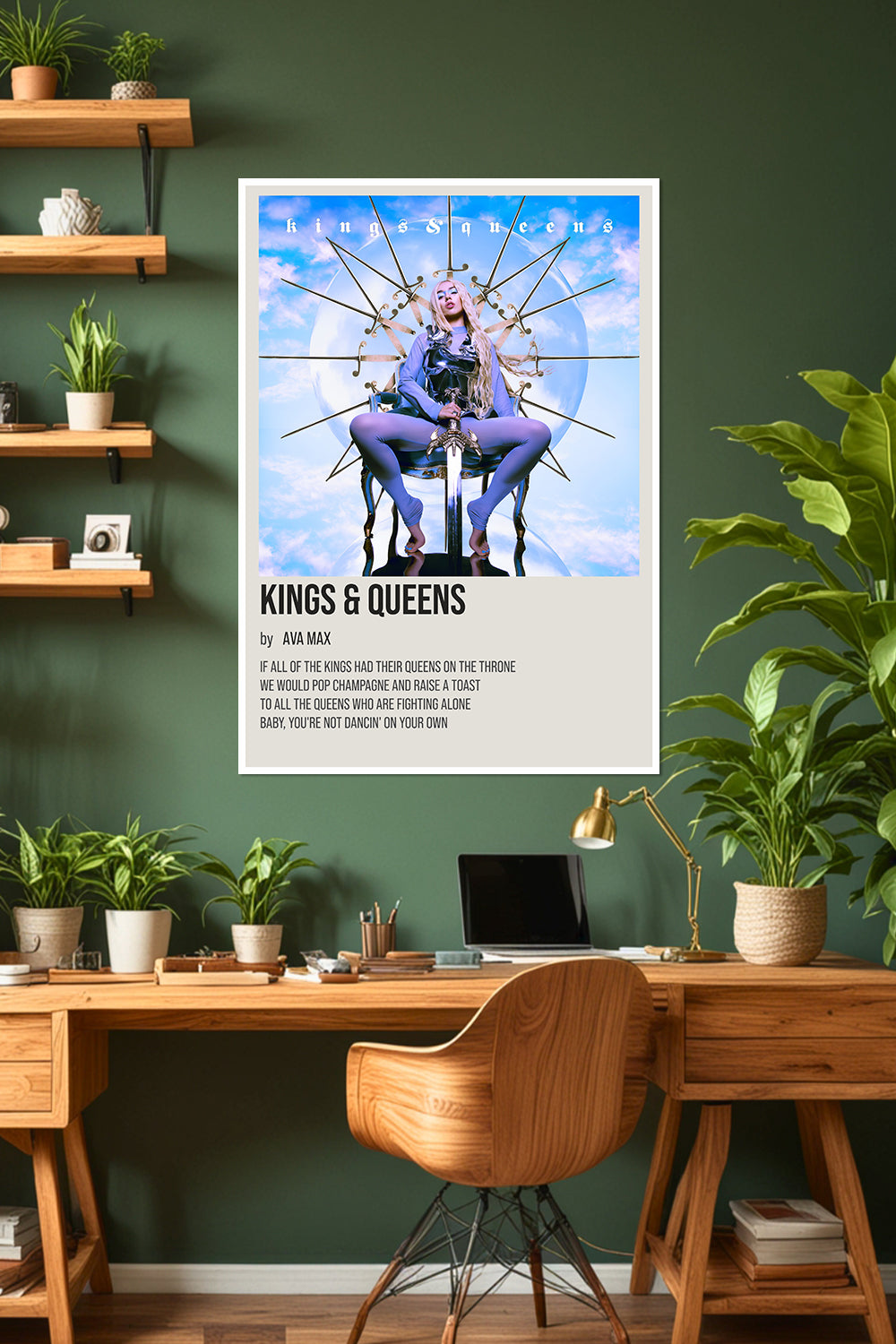 Kings & Queens | Ava Max | Music Poster