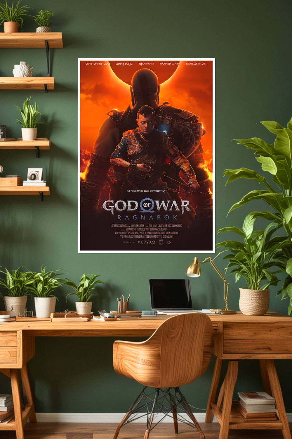 God of War | Kratos & Atreus | Game Poster