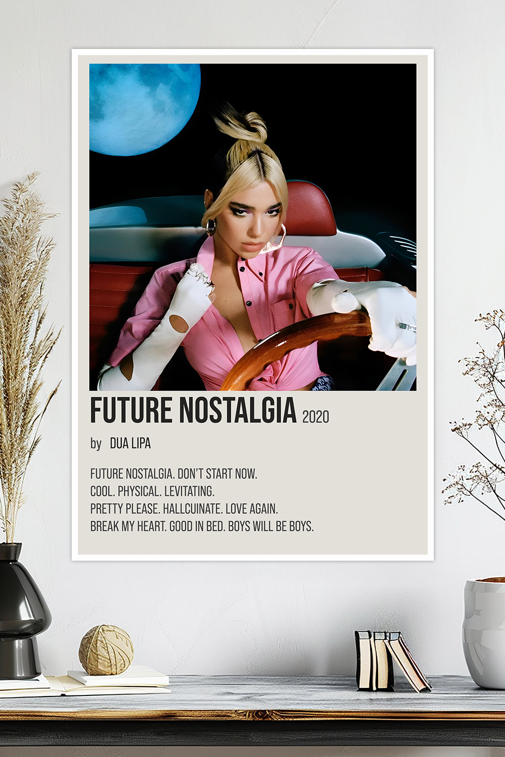 Future Nostalgia | Dua Lipa | Music Poster