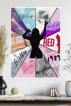 Taylor Swift | Album Collage | Music Poster