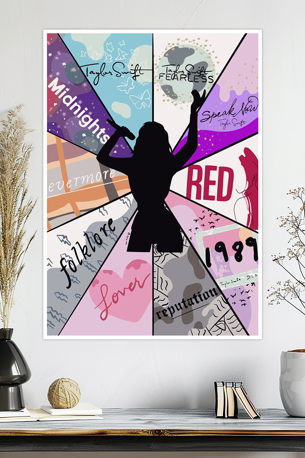 Taylor Swift | Album Collage | Music Poster