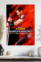 Thor | Thor: Ragnarok Movie Poster | Marvel | Marvel Poster