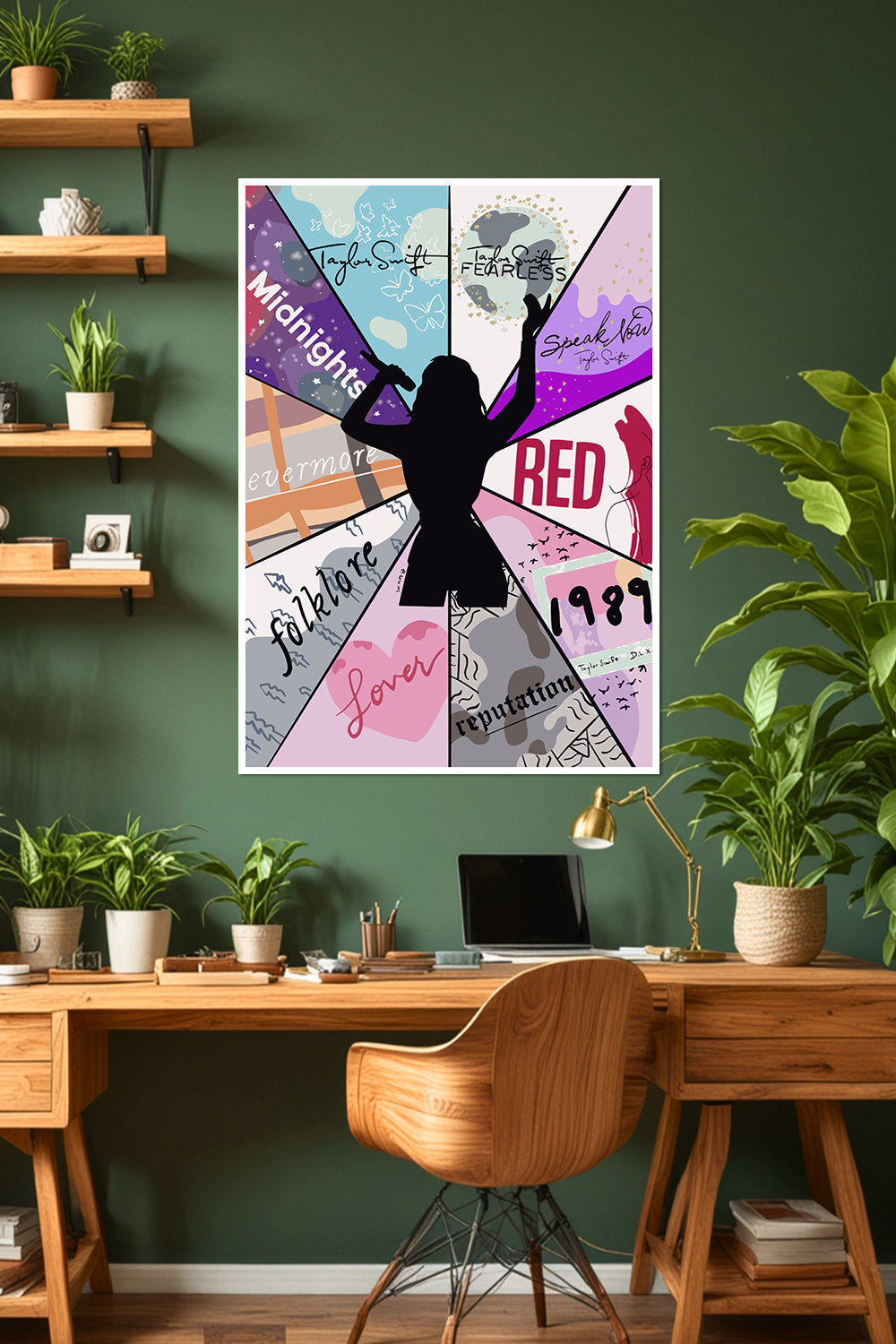 Taylor Swift | Album Collage | Music Poster