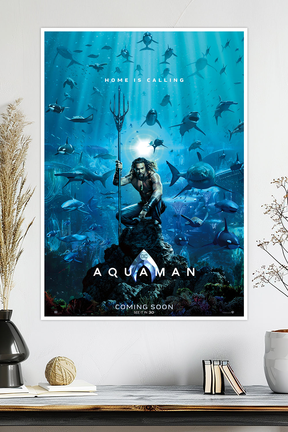 Aquaman | Jason Momoa | King of Atlantis | DC Poster