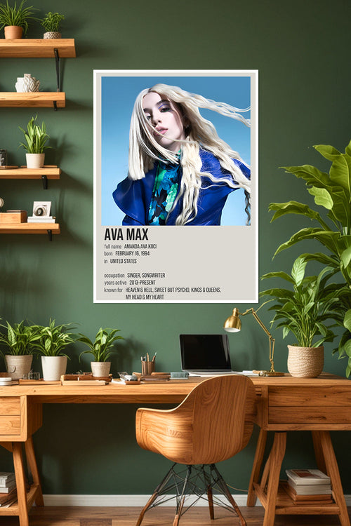 Ava Max | Music Poster