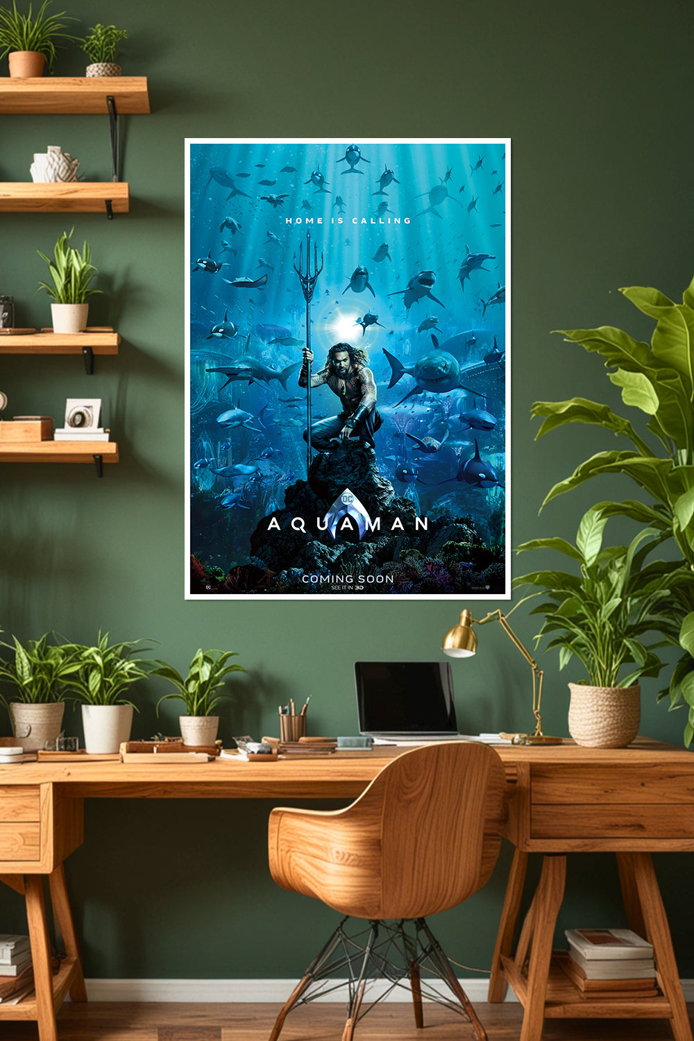 Aquaman | Jason Momoa | King of Atlantis | DC Poster