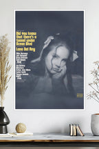 Lana Del Rey Tunnel Under Ocean Blvd | Music Poster