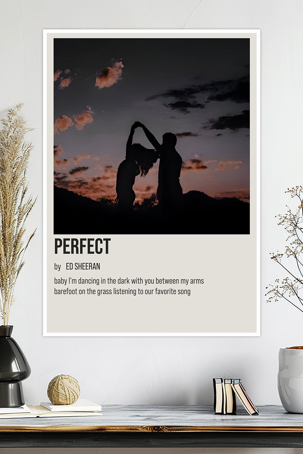 Perfect | Ed Sheeran | Music Poster