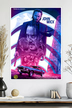 John Wick | Revenge is All He Has Left | Keanu Reeves | Movie Poster